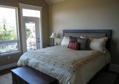Ladysmith Custom Home, Seascape Built Green: Master Bedroom