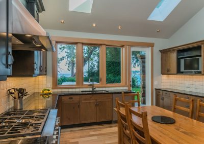 Log Renovation Nanoose: Kitchen Addition