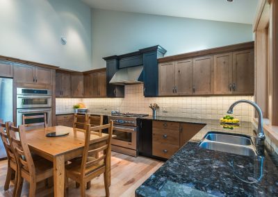 Log Renovation Nanoose: Large Kitchen Addition