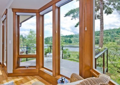 Nanoose Bay Platinum Built Green home, Fairwinds: Master view