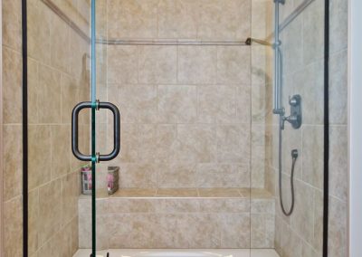 Nanoose Bay Platinum Built Green home, Fairwinds: Guest shower