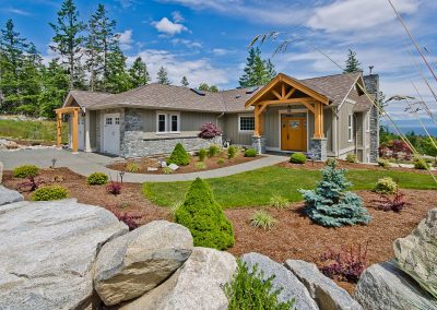 Nanoose Custom Home: Built Green Gold: Fairwinds Custom home