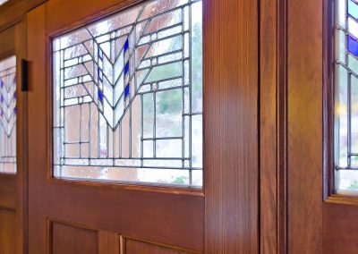 Nanoose Custom Home: Built Green Gold: BC Fir Door