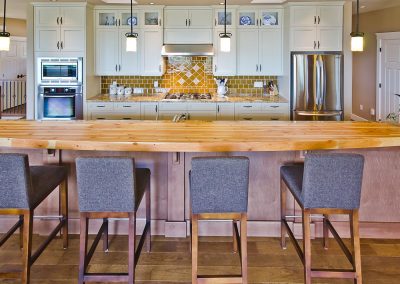 Nanoose Custom Home: Built Green Gold: LVL raised bar