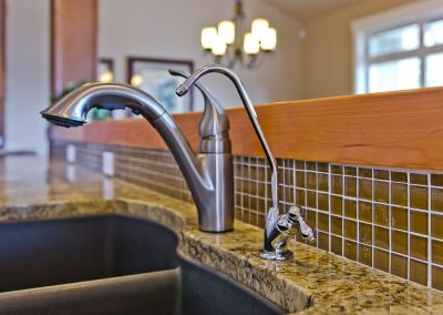 Nanoose Custom Home: Built Green Gold: Reverse Osmosis