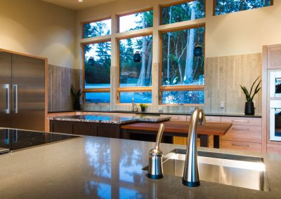 Oceanfront Nanoose Built Green Custom: Delta Touch Faucet Quartz