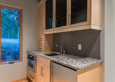 Oceanfront Nanoose Built Green Custom: Guest Kitchenette (1)