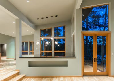 Oceanfront Nanoose Built Green Custom: Custom Wall Niche