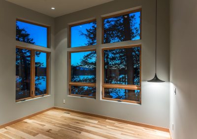 Oceanfront Nanoose Built Green Custom: Master Bedroom