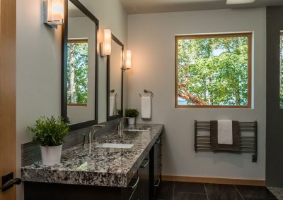 Oceanfront Nanoose Built Green Custom: Custom Ensuite Design