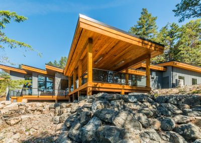 Oceanfront Nanoose Built Green Custom: Westcoast Modern Design