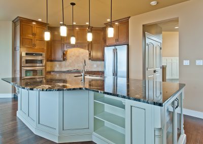 Saltair Custom Home with Detached Carriage house: Built in book shelves