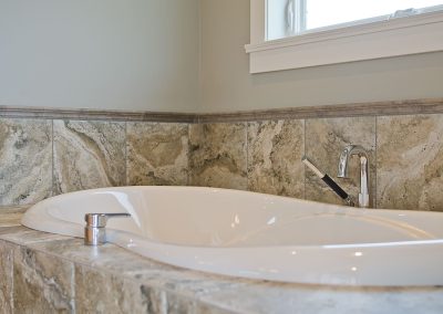 Saltair Custom Home with Detached Carriage house: Soaker Tub
