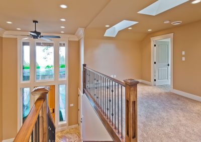 Saltair Custom Home with Detached Carriage house: Loft space