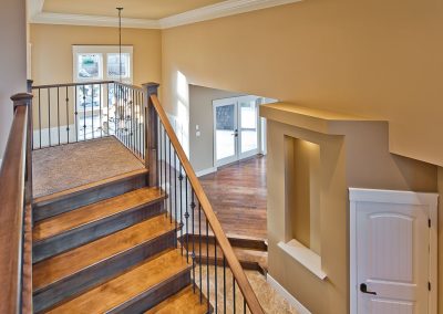 Saltair Custom Home with Detached Carriage house: Wall niche