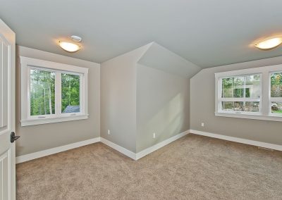 Saltair Custom Home with Detached Carriage house: Bonus space over garage
