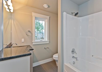 Saltair Custom Home with Detached Carriage house: Bonus Bathroom