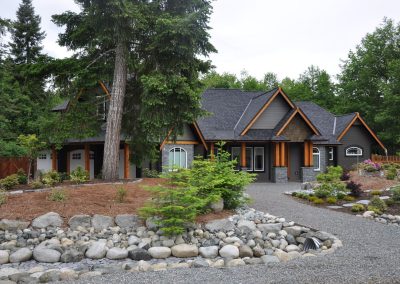 Saltair Custom Home: Side Entry Garage