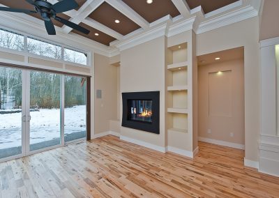 Saltair Custom Home: Great room