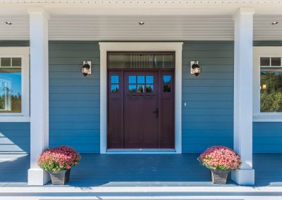The Farm, Cottage Inspired Custom: Build Green Custom Farm Home Front Door