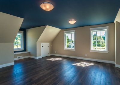 The Farm, Cottage Inspired Custom: Build Green Custom Home Character Room Attic