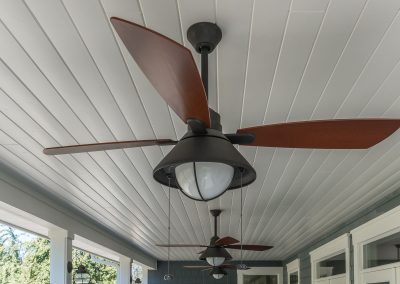 The Farm, Cottage Inspired Custom: Exterior Fan light Build Green Custom Home