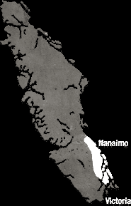 Map of Vancouver Island