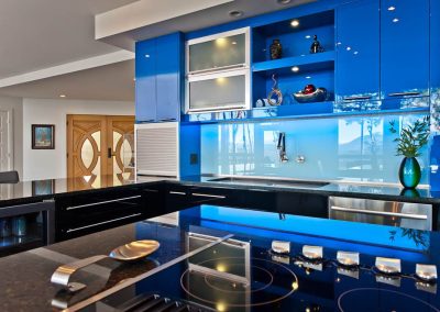 Yellowpoint Custom Built Green Platinum: Modern Custom Kitchen with appliance wall
