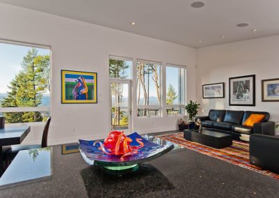 Yellowpoint Custom Built Green Platinum: Open concept Maximizing Views