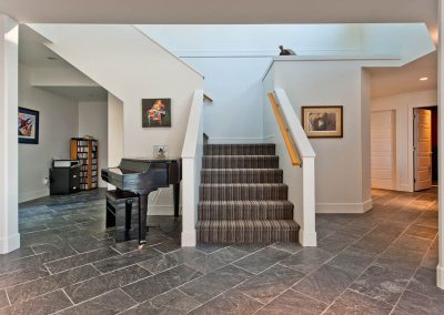 Yellowpoint Custom Built Green Platinum: Drywall Staircase Modern Custom Home Yellowpoint