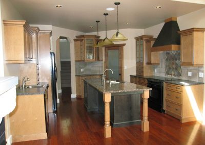 Yellowpoint Custom Home: Custom Built Kitchen