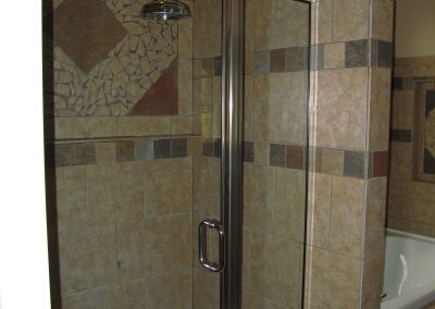 Yellowpoint Custom Home: Tile shower