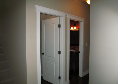 Yellowpoint Custom Home: Door Header detail