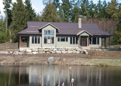 Yellowpoint Passive Solar, Platinum Built Green: Platnium Yellowpoint home finished