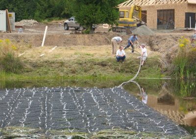 Yellowpoint Passive Solar, Platinum Built Green: Geothermal loops floating